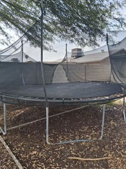 Old trampoline