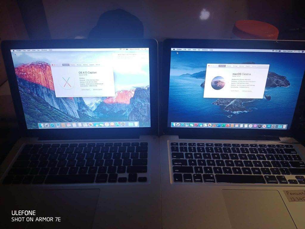 MacBook Pro's