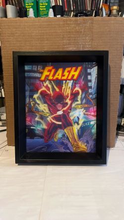 Marvel  THE FLASH  3-D art