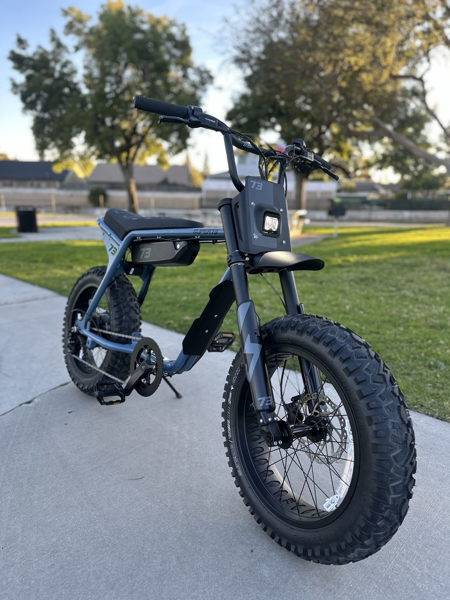 Super73 Z Adventure Panthro Blue E-bike Like New!! for Sale in