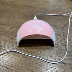 UV LED Nail Lamp – Gel Nail Dryer, Pink