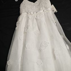 Davids Bridal Childs Wedding Dress