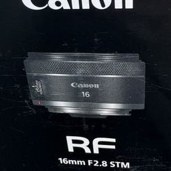 RF 16mm F2.8 STM CANON