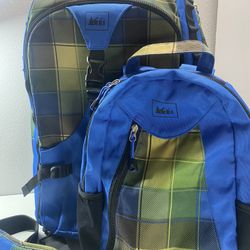 REI Co-op Tech Rolling Duffel Suitcase And Matching Backpack 