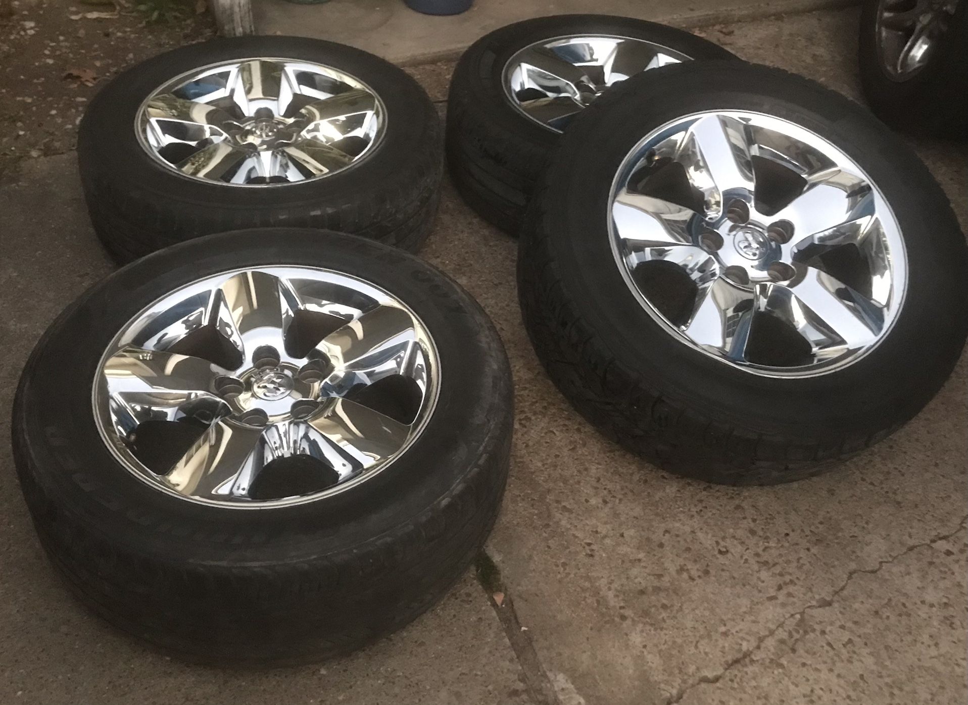Dodge Ram OEM 20inch Wheels And Tires Lonestar Edition