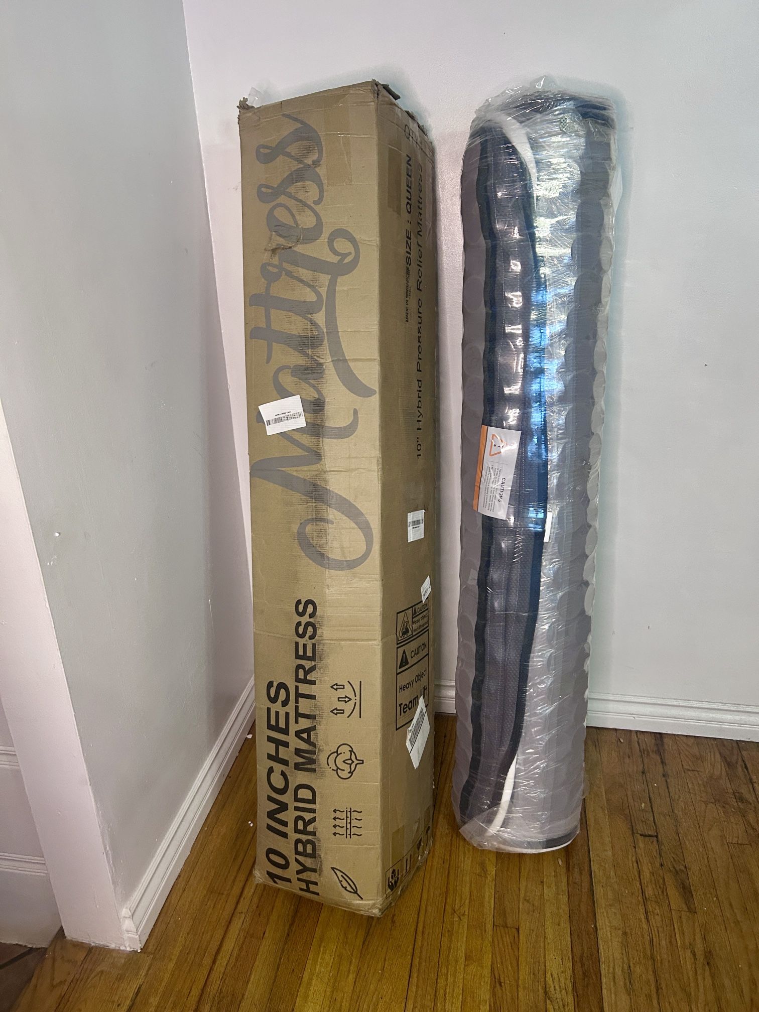 New 10" Hybrid Pressure Relief Mattress