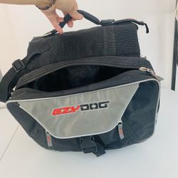 Easy EZY Dog Brand Black Hardness Backpack For Dogs Medium To Large Dog 🐕 For Service Dog Or For Hiking Dog Bag 