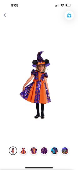 Minnie Mouse Witch Costume Set 
