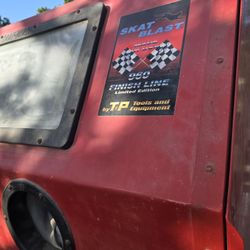 Sand Blaster Skat Blast 960 Finish Line With Air Filter System
