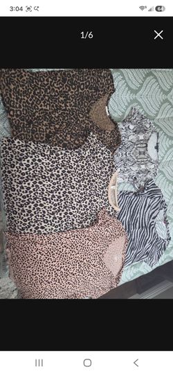 Animal print tops Nordstrom Rack Macy's