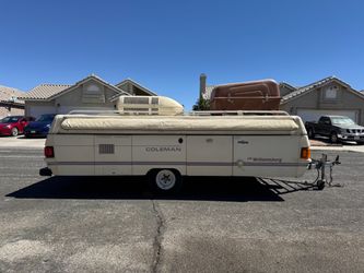 1990 Coleman Williamsburg Pop-Up Camper Trailer