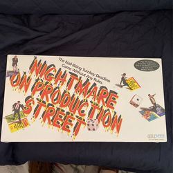 Nightmare On Production Street Board Game