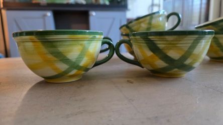 8 Vintage Porcelain Tea Cups