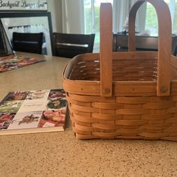 Longaberger Basket & Book