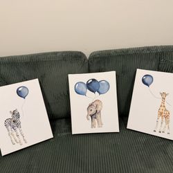 Ballon, Animal 3 Canvas Art