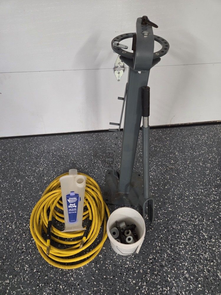 Dust Deputy, Compact Bender, and 50' Air Hose