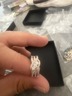 Rose Gold Sterling Silver Ring