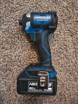 Hercules Brushless Impact Driver and 5AH Battery