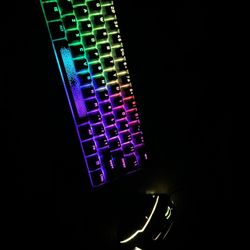 Corsair K65 RGB Mini Mechanical Keyboard + Redragon Gaming Mouse