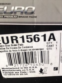 Bmw Front Brake Pads