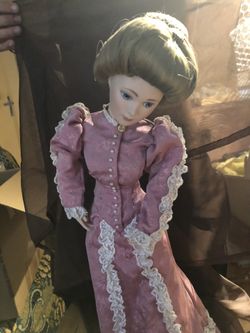 Collectible porcelain doll