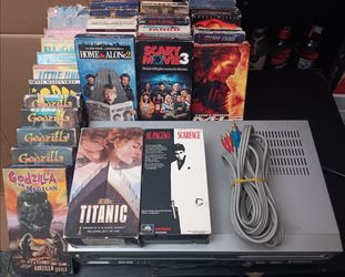 USED VHS/DVD PLAYER