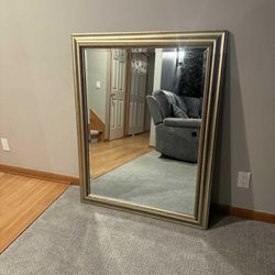 Gorgeous extra large gold mirror. Brand new