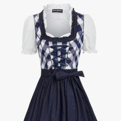 German Octoberfest Dirndl Costume (Size Large/Fits Like Medium)