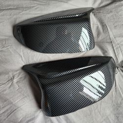 Q50 Q60 Carbon Fiber Look M-Style Mirror Caps