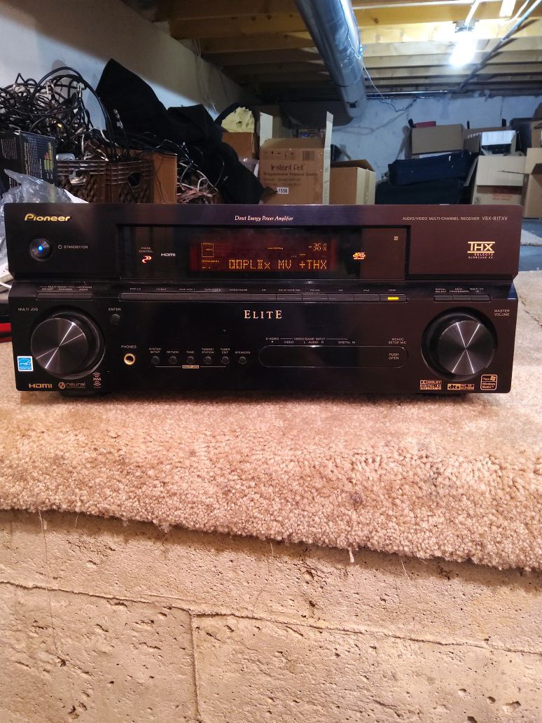 Pioneer Elite vsx-81txv THX home receiver stereo