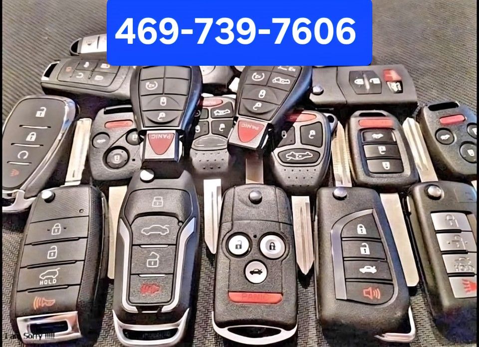 Car Key's, Remotes And Key Fobs 🔑 