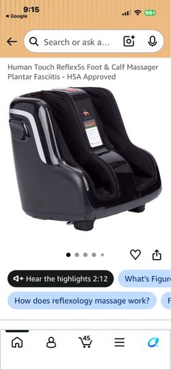 Human Touch Reflex5s Foot & Calf Massager