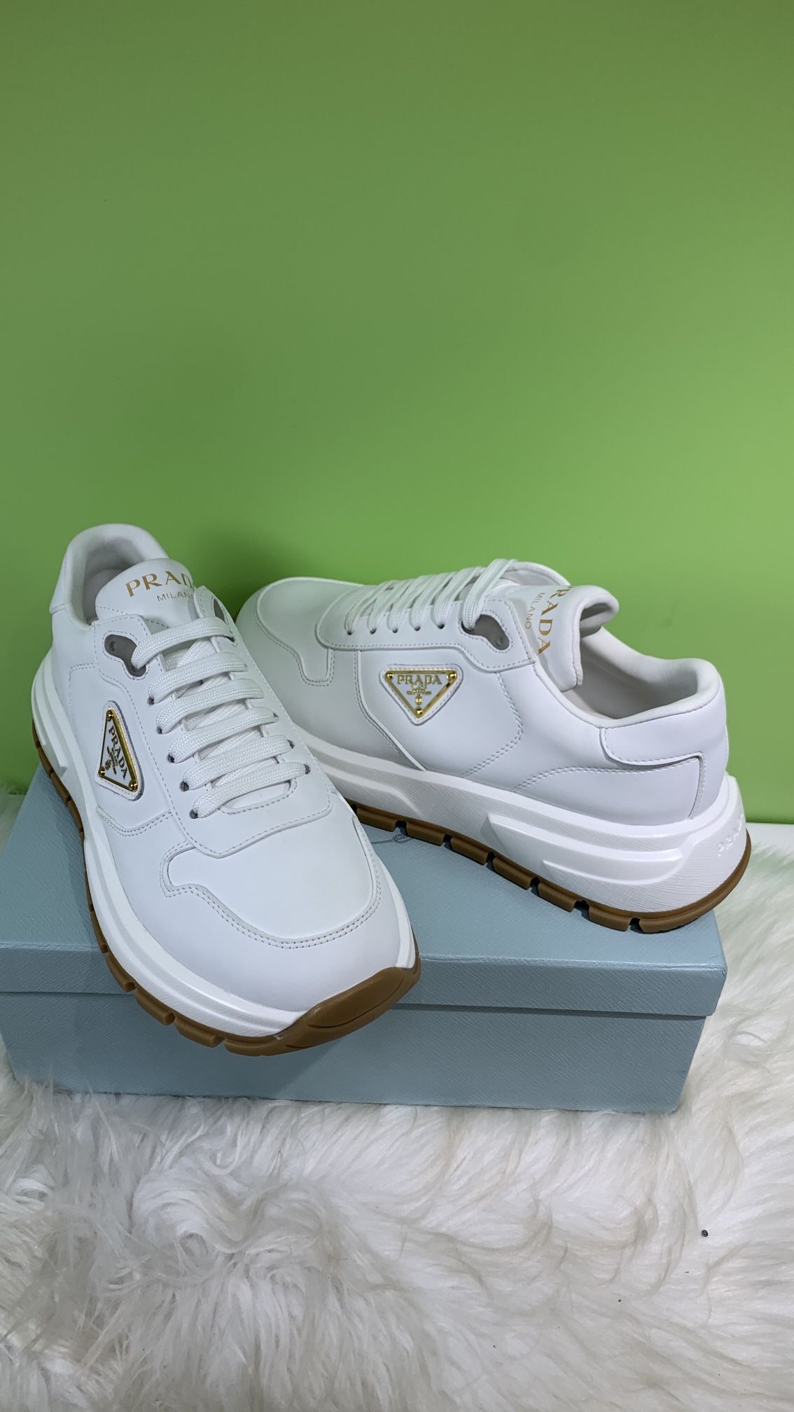 Prada men's sports shoes