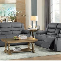 On sale ! Sofa And Loveseat 4 Recliners