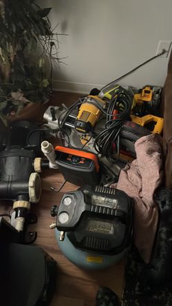 dewalt tools and chargers