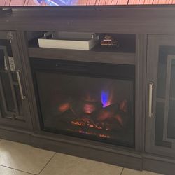 Electric Fireplace Tv Stand 