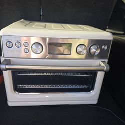 GreenPan 13-in-1 Elite Countertop Convection Oven and Air Fryer, PFOA and PFAS-Free Ceramic Tray and Pizza Pan, Adjustable Racks, Multifunction Preset