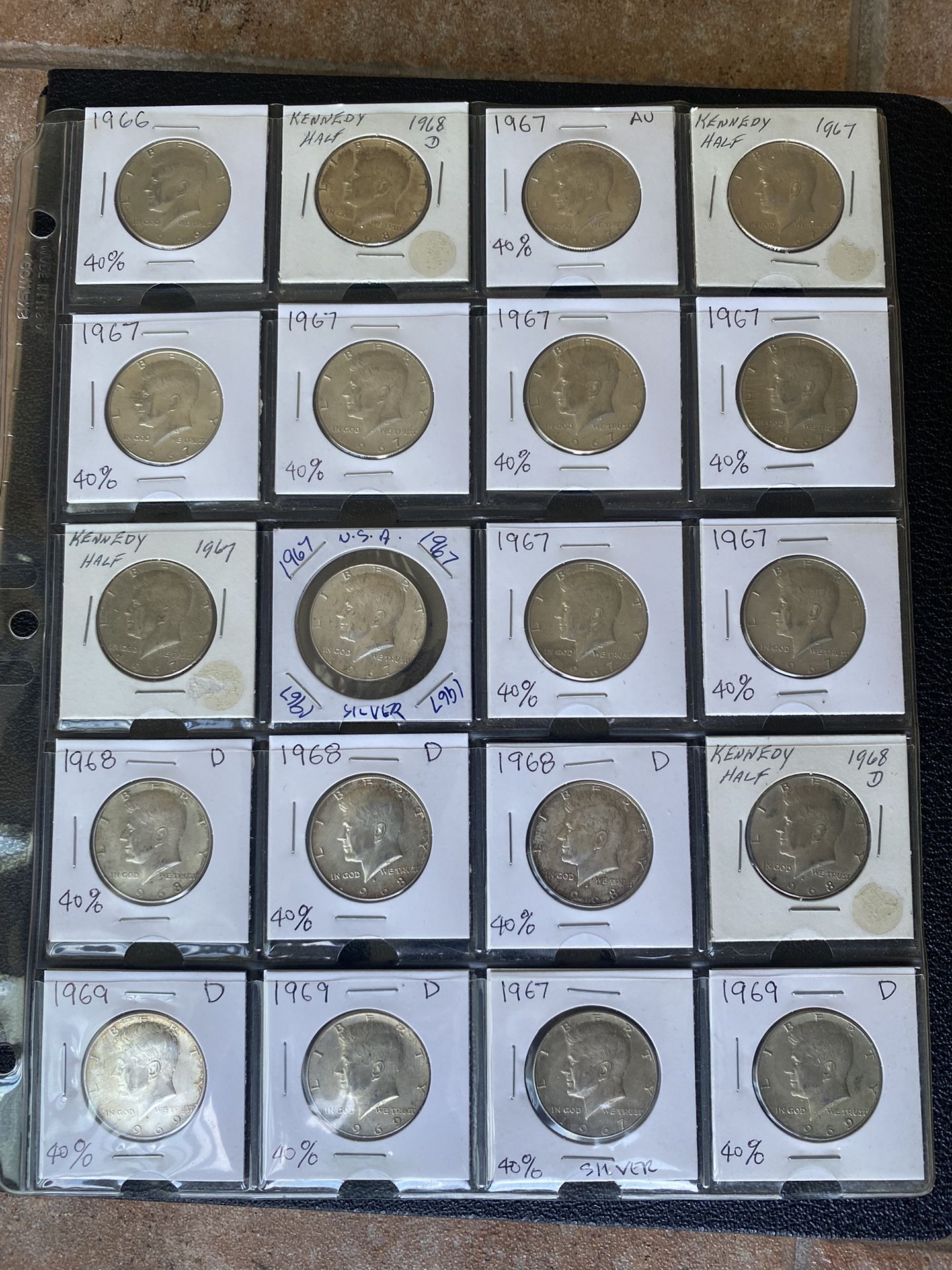 40 % Silver Kennedy Half Dollar