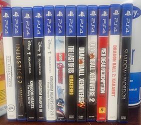 PS4 Games 20.00 Each