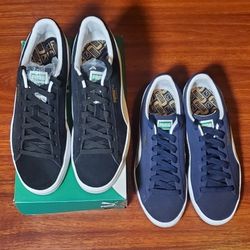 2 Pairs Men’s Puma Suede Shoes – Size 10 