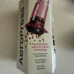 Aeropress Clear Pink Brand New 