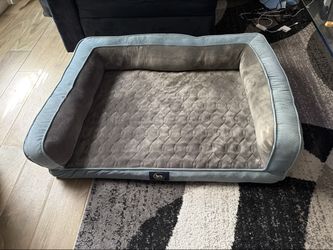 Serta Orthopedic Dog Bed — 38" x 27" Bolster Couch Bed — $35