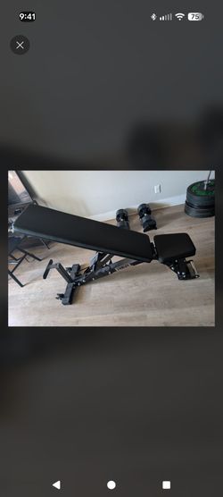 REP Fitness AB-5200 Adjustable Heavy Duty Bench (Clean)