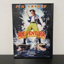 Ace Ventura When Nature Calls DVD Movie Jim Carrey Comedy 1995