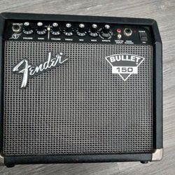 Fender bullet 150, two channel guitar amplifier, good condition