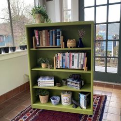 Green Bookshelf
