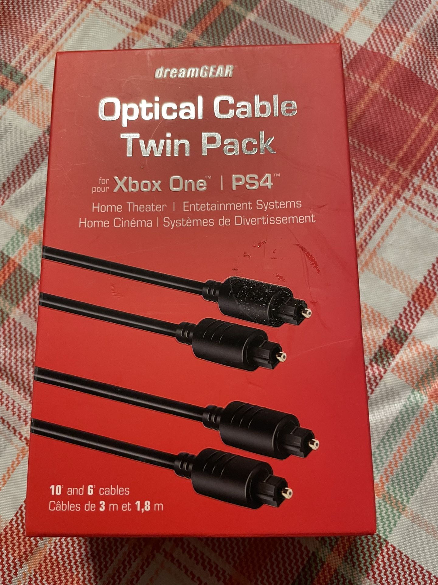 Optical Cable Twin Pack