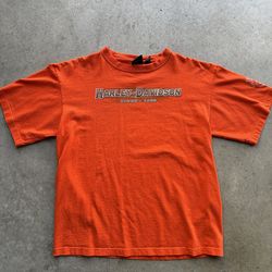 Harley Davidson Orange Tee