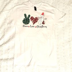 Peace•Love•Christmas—- Holiday T-Shirt