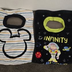 NEW Pull over towel bibs - qty 4